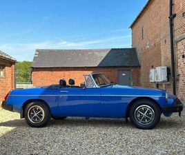1977 MGB ROADSTER. OVERDRIVE. LAST OWNER 7 YEARS. HONEST & UNSPOILT.