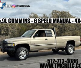 DODGE RAM 2500 2002 DODGE RAM 2500 4X4 - MANUAL - 24V CUMMINS TURBO DIESEL - 1 OWNER