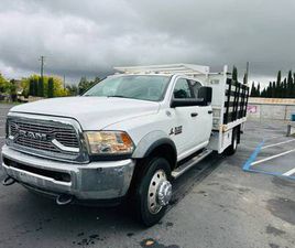 2016 RAM 5500 FLATBED LIFTGATE 90K MILES