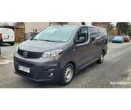 OKAZJA FIAT SCUDO AUTOMAT BRYGAD ÓWKA 6 OSÓB 2023R 2.0 D 145KM 30TYŚKM WROCLAW - SPRZEDAJEMY.PL