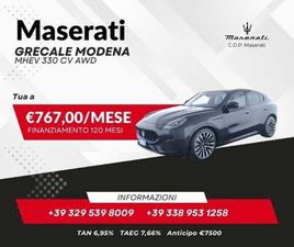 MASERATI GRECALE 2.0 MHEV MODENA 330CV AUTO DEL 2024 USATA A CORCIANO