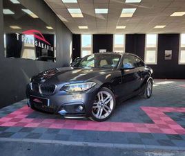 BMW SERIE 2 COUPE F22 218D 150 CH M SPORT A/ 1ERE MAIN / HISTORIQUE SUIVI LIMPIDE FULL BMW / CT VIERGE / TOIT OUVRANT / CUIR BEIGE