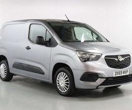 2019 VAUXHALL COMBO 1.5 COMBO 2300 SPORTIVE S/S PANEL VAN DIESEL MANUAL