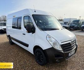 2019 VAUXHALL MOVANO 2.3 CDTI 3500 PANEL VAN 5DR DIESEL MANUAL FWD L2 H2 EURO 6 (130 PS) PANEL VA...