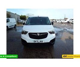 2021 VAUXHALL COMBO WHITE 1.5 TURBO D EURO 6 PANEL VAN, 16,500 MILES, ULEZ COMPLIANT, 5-SPEED M P...