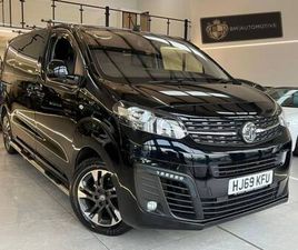 2019 VAUXHALL VIVARO 3100 2.0D 150PS ELITE H1 D/CAB PANEL VAN DIESEL MANUAL