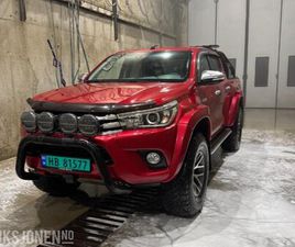 TOYOTA HILUX ARCTIC TRUCK 37 4WD AUTOMAT HENGERFESTE DELSKINN RYGGEKAMERA EU OK