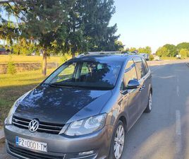 VOLKSWAGEN SHARAN VW SHARAN 2,0 TDI AUTOMATIK, 2011 GOD.