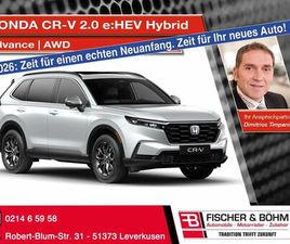 HONDA CR-V 2.0 E:HEV HYBRID ADVANCE AWD