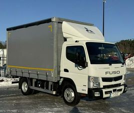 MITSUBISHI CANTER FUSO 7C15 3.0/150 KM FIRANKA PLANDEKA KRÓTKI ROZSTAW LAD 4220KG ... WIDELKI