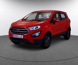 FORD ECOSPORT FORD ECOSPORT TITANIUM 1.0 ECOBOOST 73 KW (100 CV) S&S