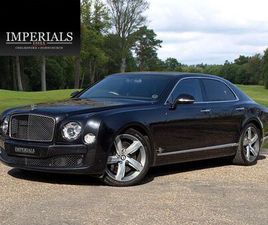 2015 BENTLEY MULSANNE 6.75 MULSANNE SPEED