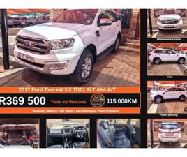 2017 FORD EVEREST 3.2 TDCI XLT 4X4 AUTO