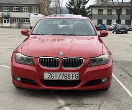 BMW 318D LCI, ŠIBER, BIXENON, KOŽNA SJEDALA, ALU 18”, NAV, REG 09/2026, 2009 GOD.