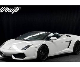 LAMBORGHINI GALLARDO SPYDER LP560 4 LAMBORGHINI GALLARDO LP 560-4 SPYDER E-GEAR SV-SÅLD 4