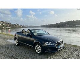 AUDI A3 CABRIO 2.0 TDI F1 CX. AUTOMÁTICA (CÂMARA + GPS) JANEIRO/10