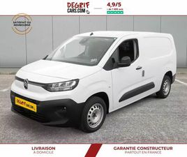 CITROEN BERLINGO VAN XL 950KG BLUEHDI 130CH S&S EAT8 + PACK TECHNO + CABINE EXTENSO + PACK CONNECT + PLANCHER -32.31 %