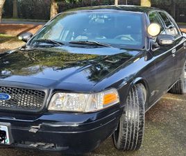 2009 FORD CROWN VICTORIA POLICE INTERCEPTOR