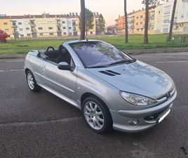 PEUGEOT 206 CC CABRIOLE JULHO/04