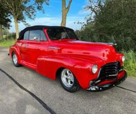 CHEVROLET FLEETMASTER ② CHEVROLET FLEETMASTER CABRIOLET 1947 V8 DE 5700 CC — OLDTIMERS & ANCÊTRES — 2EMEMAIN