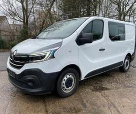 ② RENAULT TRAFIC DUBBELE CABINE - 145 PK - ALS NIEUW - LICHTE — CAMIONNETTES & UTILITAIRES — 2EMEMAIN