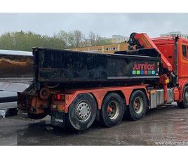 SCANIA R R480 8X4 EURO ANVÄXLARE LÅGMILARE