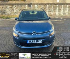 2014 CITROEN GRAND C4 PICASSO EXCLUSIVE - FULL SERVICE HISTORY - £20 ROAD TAX - 3 MONTH WARRANTY