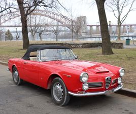 ALFA ROMEO 2600 SPIDER 1963 ALFA ROMEO 2600 SPIDER