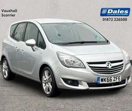 2017 VAUXHALL MERIVA MERIVA 1.4I 16V TECH LINE 5DR ESTATE MPV PETROL MANUAL