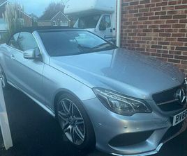 3.0 E350D V6 AMG LINE EDITION CABRIOLET G-TRONIC+ EURO 6 (START/STOP) 2DR