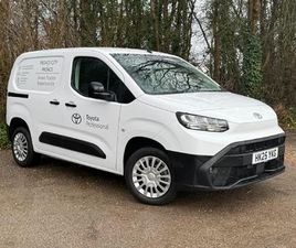TOYOTA PROACE CITY TOYOTA PROACE CITY ICON PANEL VAN'S 1.5 BLUEHDI ICON SHORT PANEL VAN SWB EURO 6 (START/STOP) 6DR