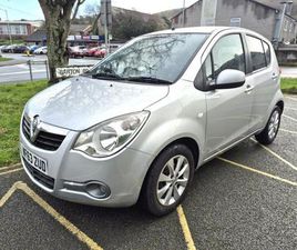 2013 VAUXHALL AGILA 1.2 VVT ECOFLEX SE 5DR HATCHBACK PETROL MANUAL