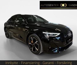 E TRON SPORTBACK 55/2X S-LINE/B&O/PANO/H.FESTE/360+++