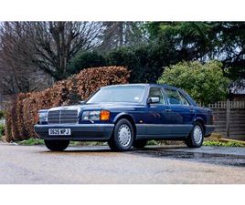 MERCEDES CLASSE S 560 SEL 1986 MERCEDES-BENZ S-CLASS
