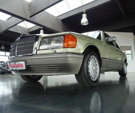 MERCEDES CLASSE S 420 SE MERCEDES-BENZ 420 SE / KLIMA/ SD/ 1.HAND/ DEUTSCHES-FAHRZEUG