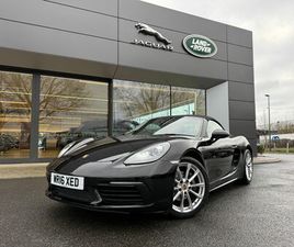 PORSCHE BOXSTER 2.0T CONVERTIBLE 2DR PETROL PDK EURO 6 (START/STOP) (300 PS)