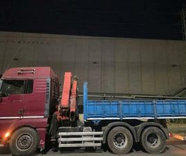 MAN TGA 480 TRACTORA CON GRÚA - TGA