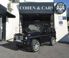 MERCEDES CLASSE G CABRIOLET G 500 MERCEDES-BENZ CLASE G G 500 CABRIO