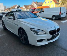 BMW SERIE 6 CABRIO 650I XDRIVE BMW 650I CABRIO XDRIVE INSGESAMTE KILOMETER 199 VOLLE AUSSTATTUNG