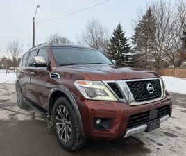 2017 NISSAN ARMADA SL • WELL MAINTAINED LOADED
