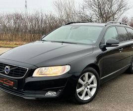 VOLVO V70 D2 VOLVO V70 KOMBI LINJE SVART *AUT. *EURO6 *LEDER *NAVI!