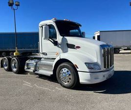 2019 PETERBILT 579 3 AXLE DAY CAB PACCAR 455HP AUTO LOW MILES!