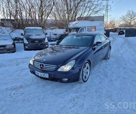 MERCEDES CLS320, CENA 6 890 €. MERCEDES BENZ CLS 320 3.0L DĪZELIS. 8. ATVIEGLO PASAŽIERIEM. - SLUDINĀJUMI