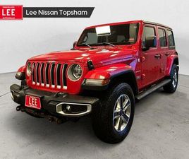 USED 2020 JEEP WRANGLER UNLIMITED SAHARA