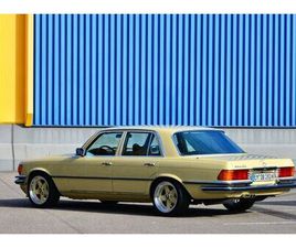 MERCEDES-BENZ MERCEDES W116 280 SE OLDTIMER AHORNGELB