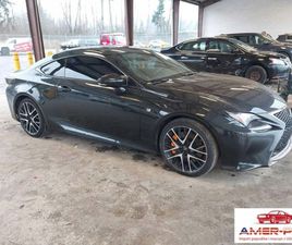 LEXUS RC RC350 LEXUS RC 2018 LEXUS RC 350, 3.5L, OD UBEZPIECZALNI 3.5 BENZYNA 315KM