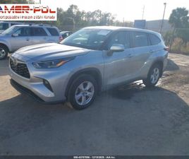 TOYOTA HIGHLANDER 2023 TOYOTA HIGHLANDER L AWD 2.4 BENZYNA 265KM