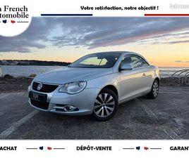 VOLKSWAGEN EOS 2.0 16S FSI 150CH - BOITE MANUELLE - CABRIOLET - GRIS - 2 PORTES - SIEGES AVANT CHAUFFANTS - NAVIGATEUR - RADAR DE RECUL - INTERIEUR CUIR - CLIMA