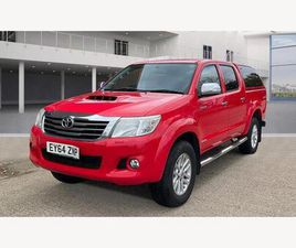TOYOTA HILUX DOUBLE CABINE 3.0 D-4D INVINCIBLE 4WD EURO 5 4DR