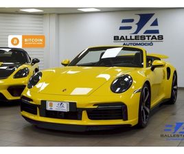 PORSCHE 911 992 TURBO CABRIOLET A ORDINO